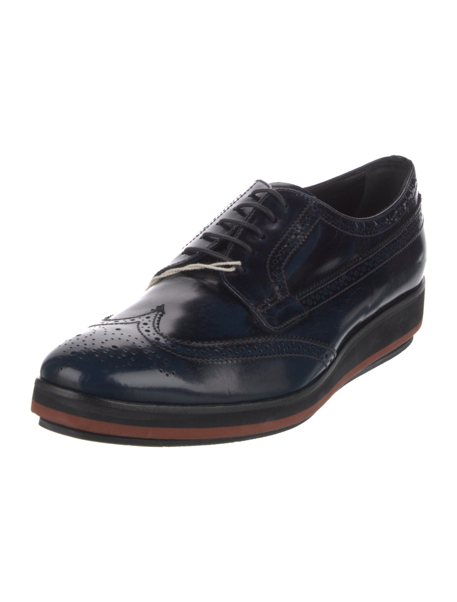 Prada Leather Oxfords