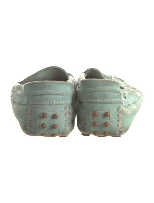 Prada Suede Moccasins