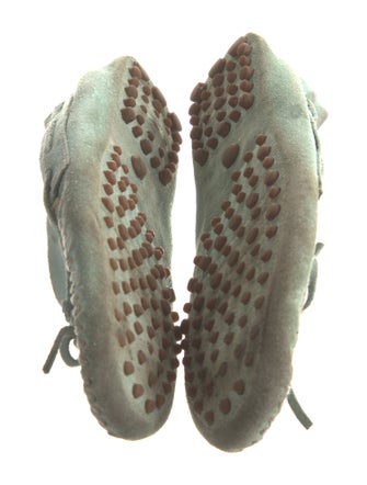 Prada Suede Moccasins