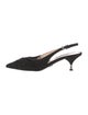 Prada Suede Slingback Pumps