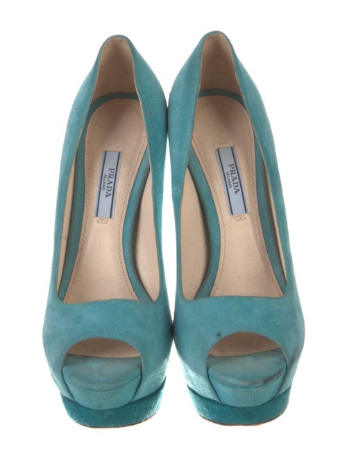 Prada Suede Slingback Sandals