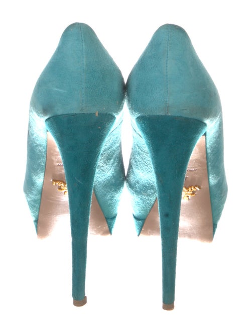 Prada Suede Slingback Sandals