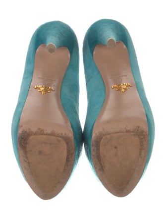 Prada Suede Slingback Sandals