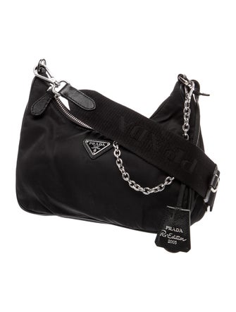 Prada Enameled Metal Triangle Re-Edition 2005