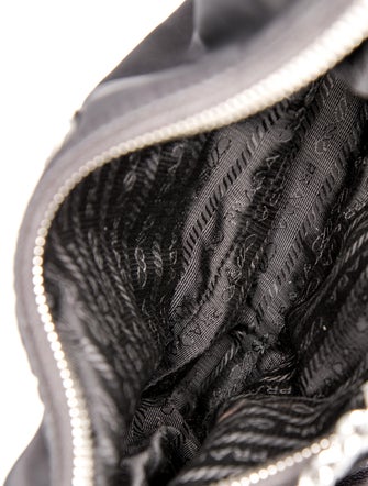 Prada Enameled Metal Triangle Re-Edition 2005