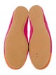 Prada Suede Colorblock Pattern Ballet Flats