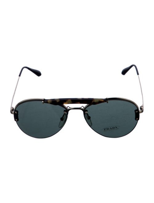 Prada Aviator Mirrored Sunglasses