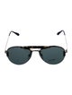 Prada Aviator Mirrored Sunglasses