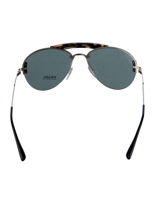 Prada Aviator Mirrored Sunglasses