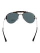 Prada Aviator Mirrored Sunglasses