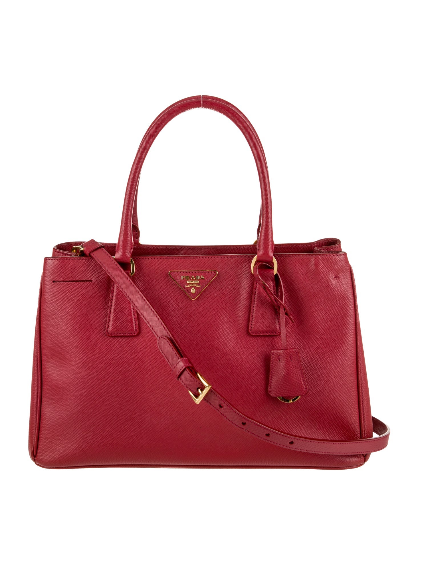Prada Saffiano Lux Leather Shoulder Bag