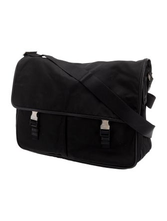 Prada Tessuto Nylon Messenger Bag