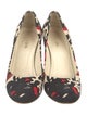 Prada Canvas Printed Pumps