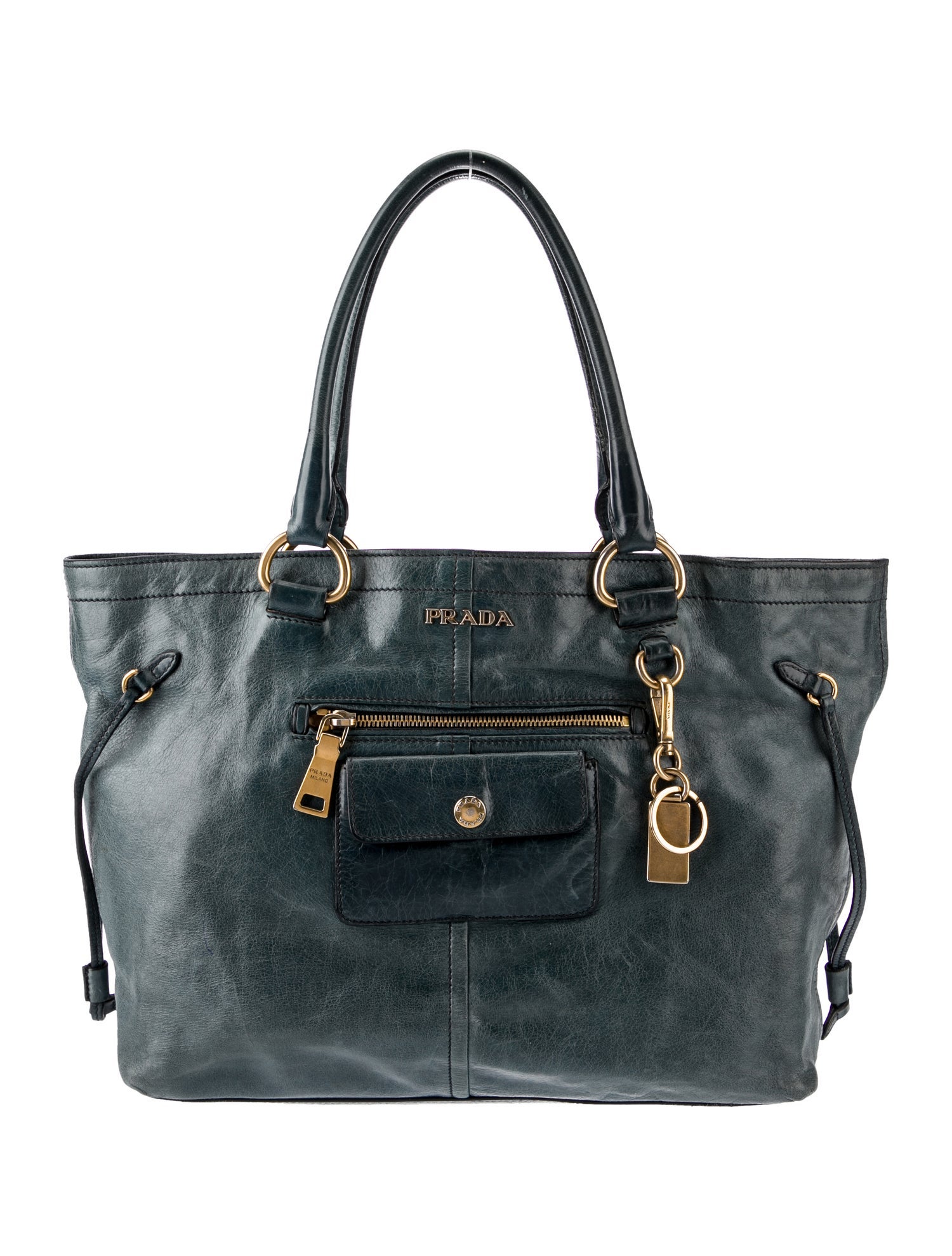PRADA【入手困難】大人気 ★Leather Tote★Small★★全色 Prada Small Leather Tote Bag | Brown | FARFETCH
