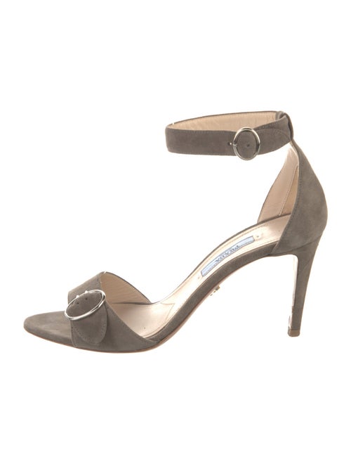 Prada Suede D'Orsay Pumps