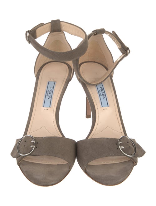 Prada Suede D'Orsay Pumps