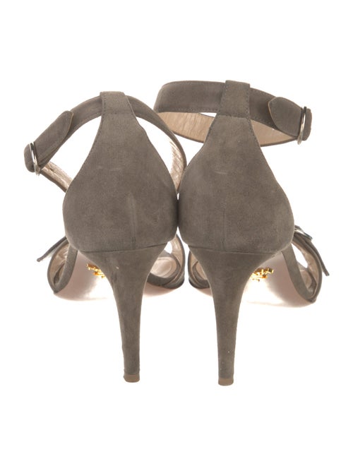 Prada Suede D'Orsay Pumps