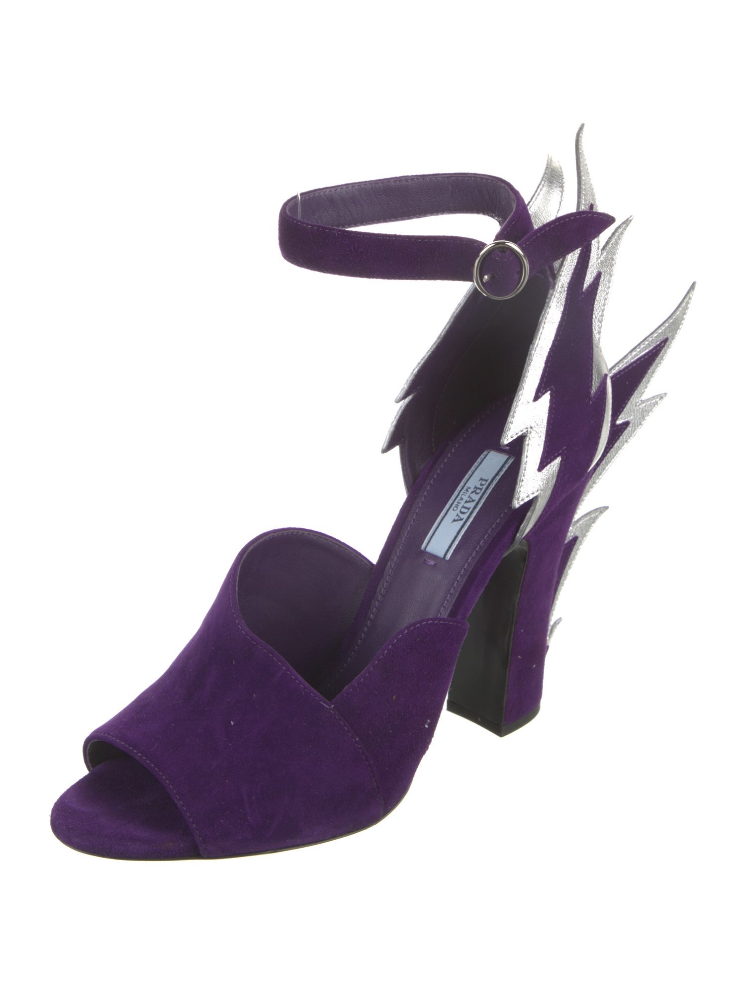 Prada Suede Slingback Pumps