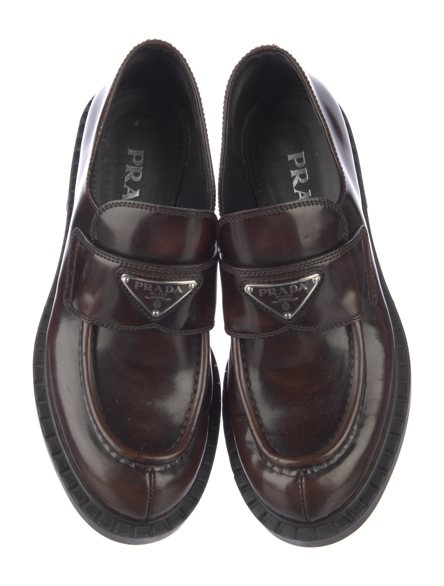 Prada Leather Loafers
