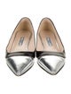 Prada Leather Ballet Flats