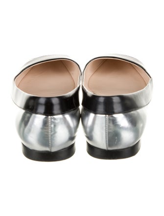 Prada Leather Ballet Flats