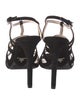 Prada Suede Cutout Accent Sandals