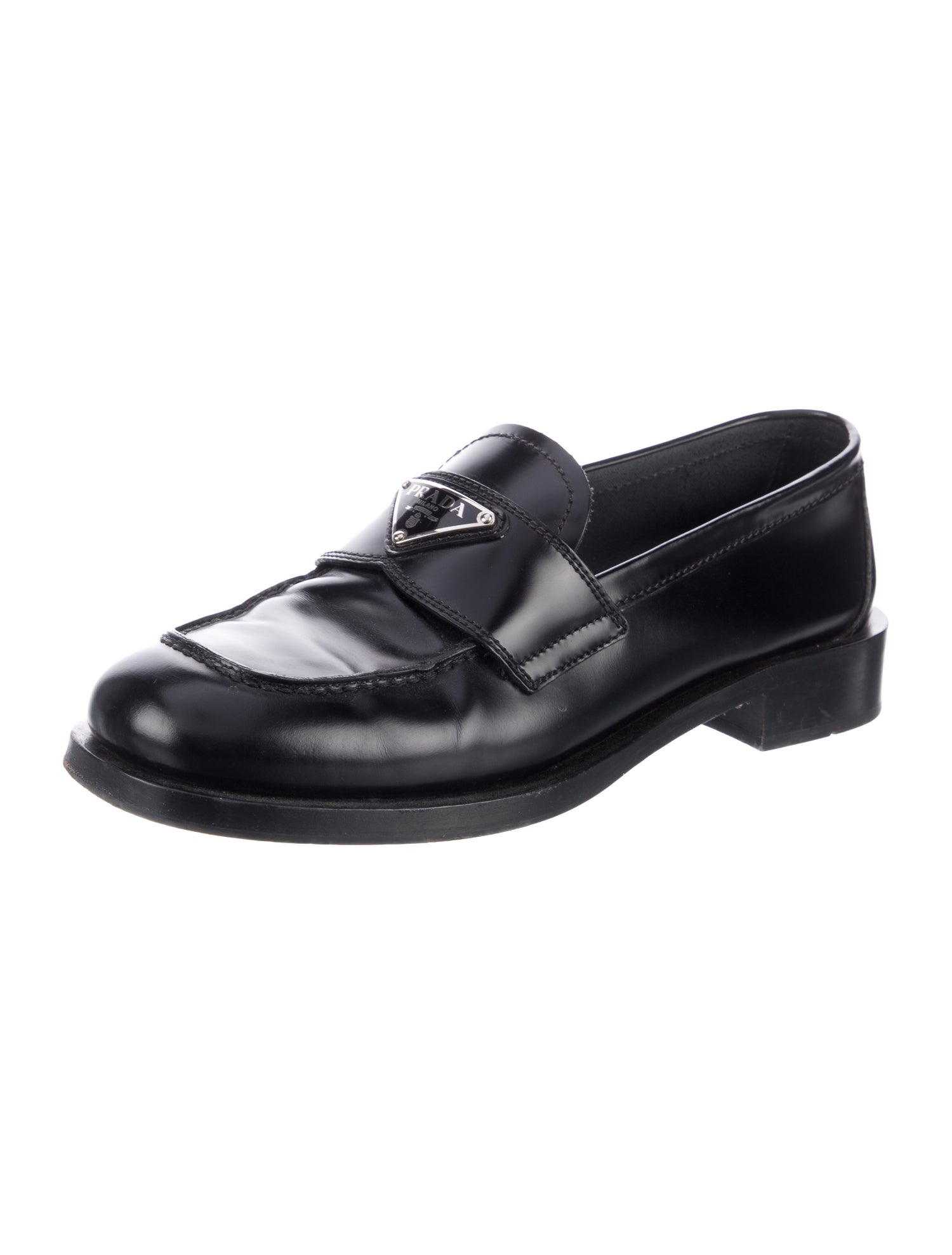 Prada Leather Loafers