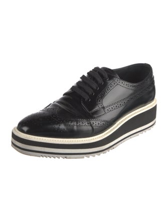 Prada Leather Oxfords