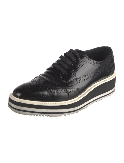 Prada Leather Oxfords