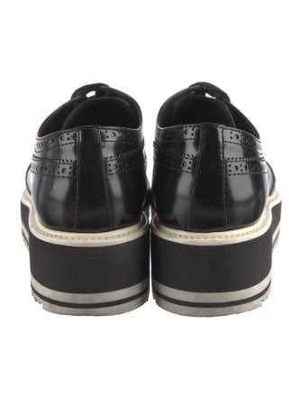 Prada Leather Oxfords