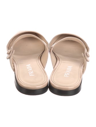 Prada Leather Mary Jane Flats