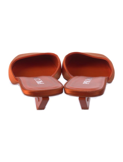 Prada Satin Slides