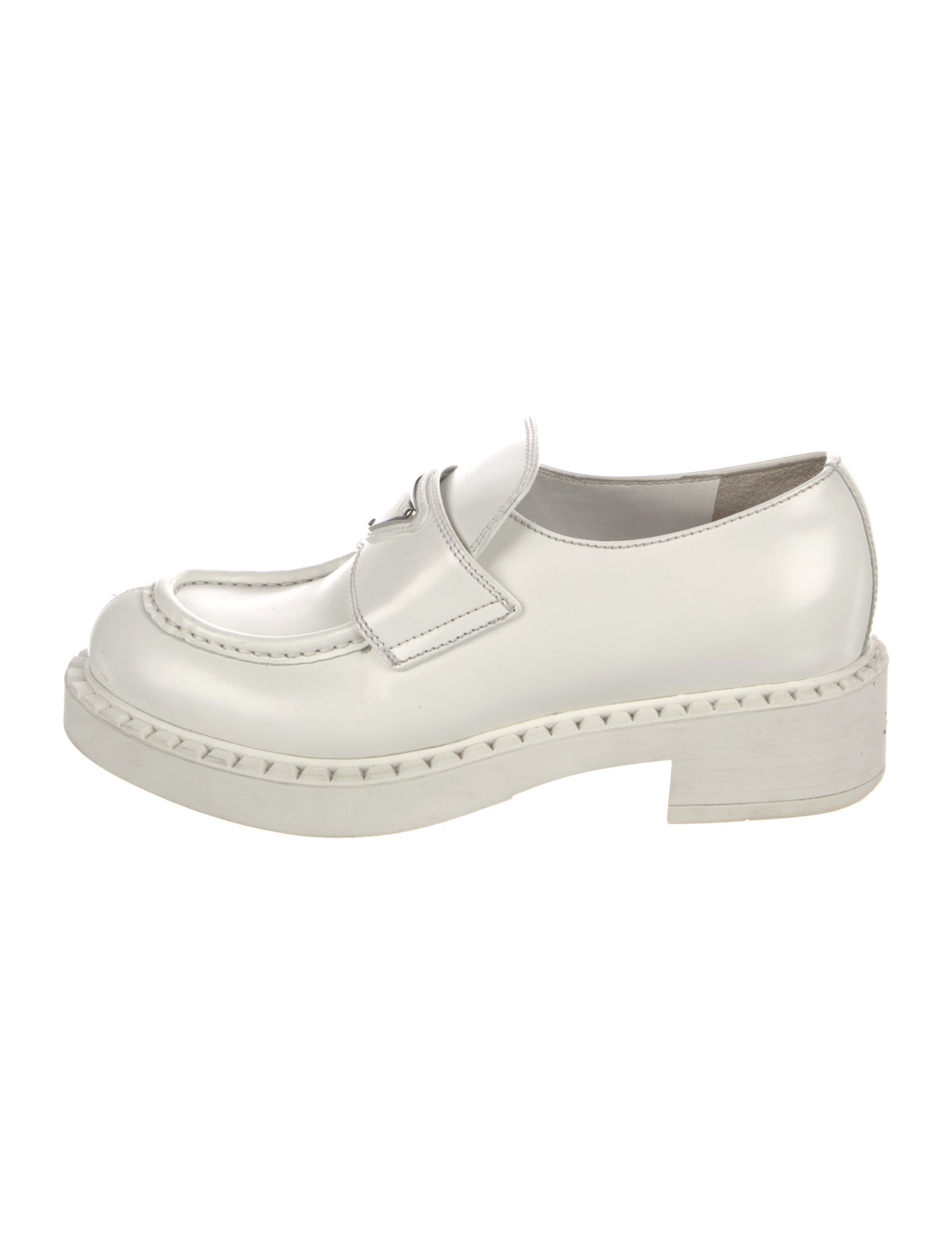 Prada Leather T-Strap Pumps