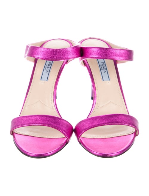 Prada Patent Leather Slides