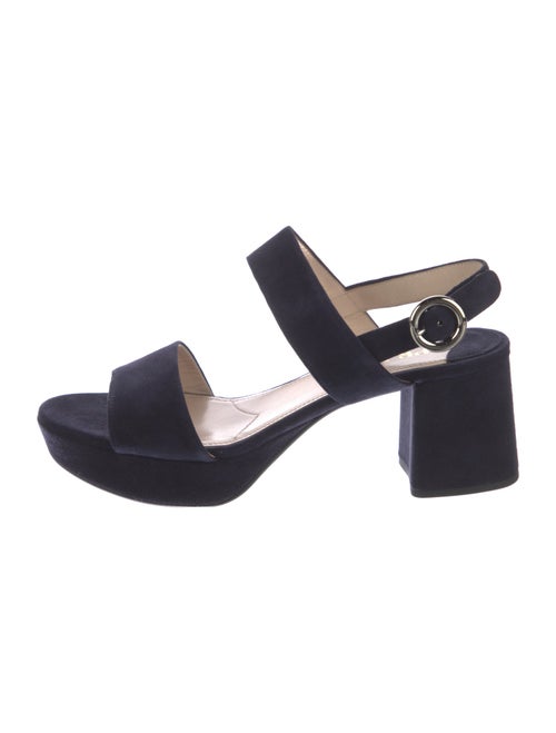Prada Suede Slingback Sandals
