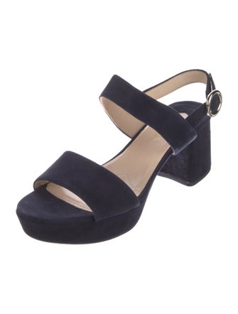 Prada Suede Slingback Sandals