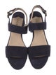 Prada Suede Slingback Sandals