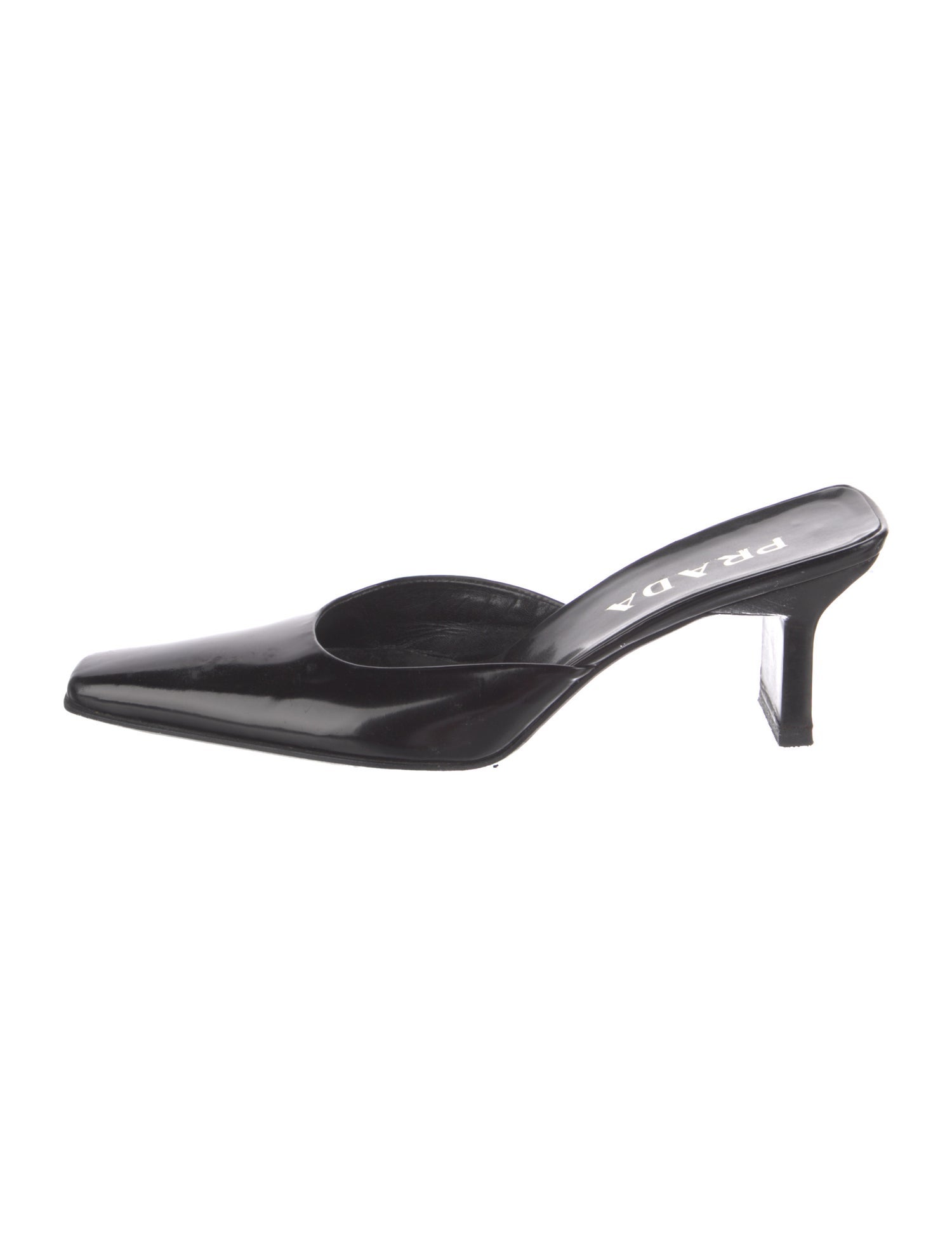 Prada Patent Leather Mules