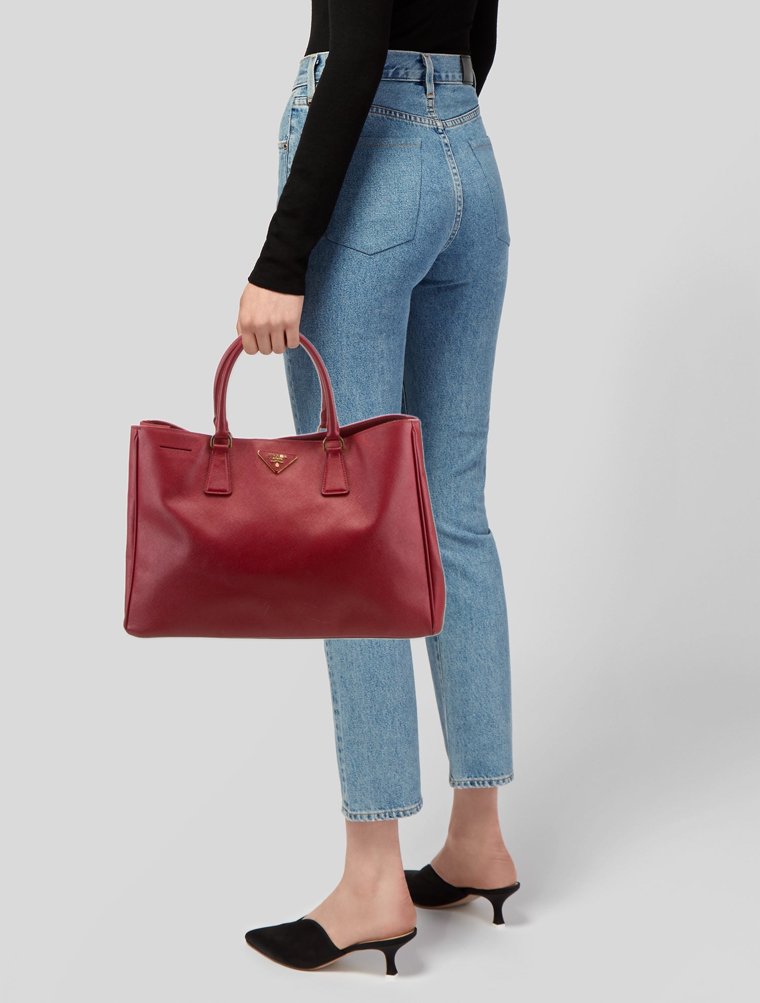 Prada Saffiano Lux Leather Tote