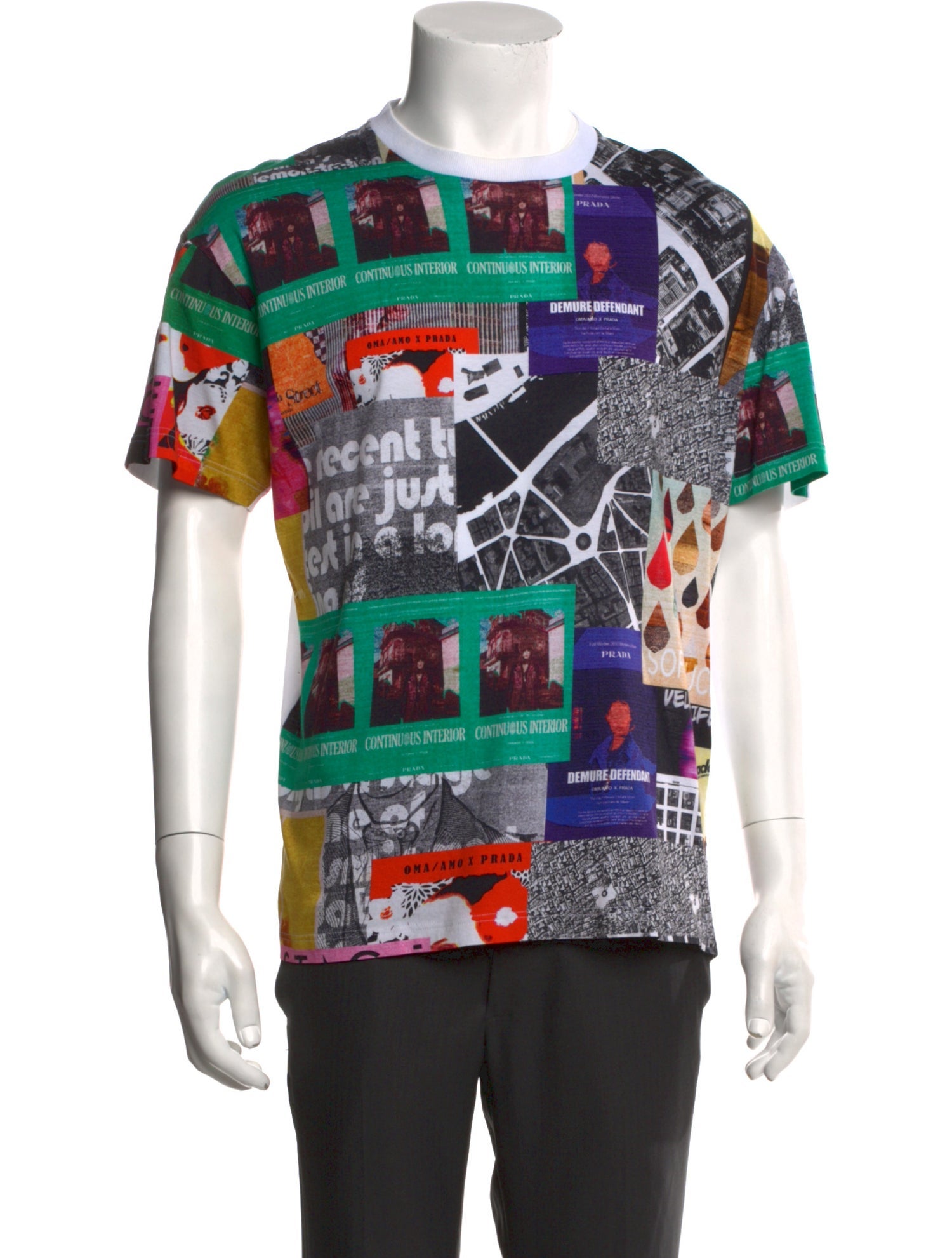 Prada 2017 Printed T-Shirt