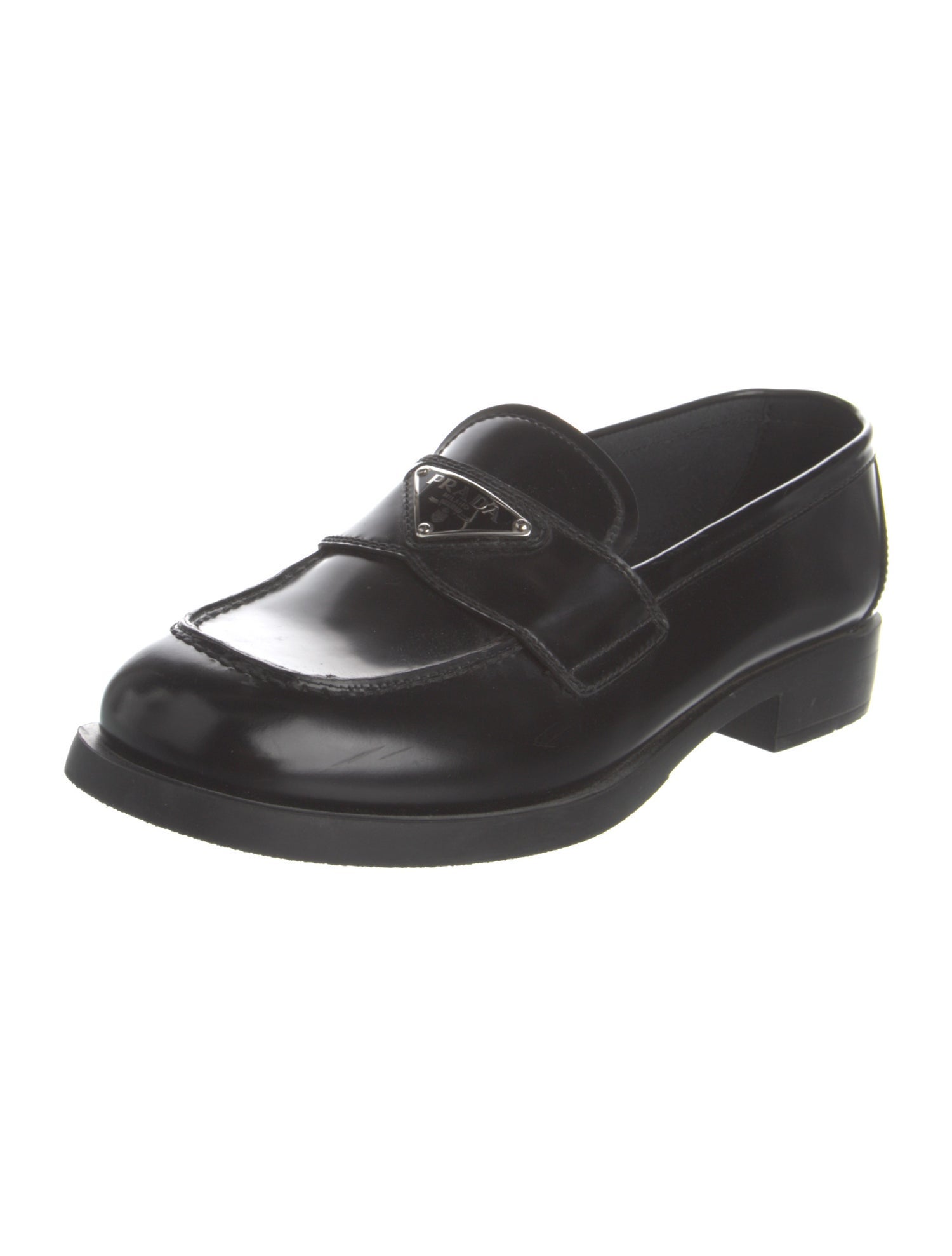 Prada Leather Loafers