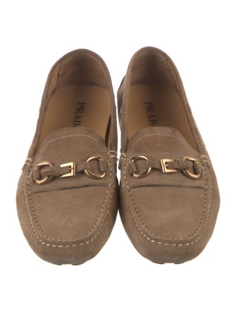 Prada Suede Loafers