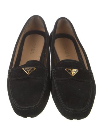 Prada Suede Loafers