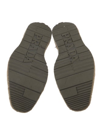 Prada Leather Derby Shoes