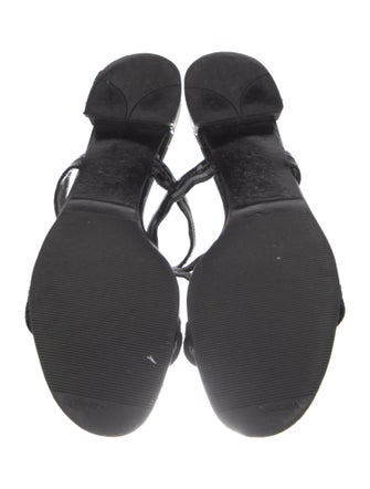 Prada Patent Leather Slides