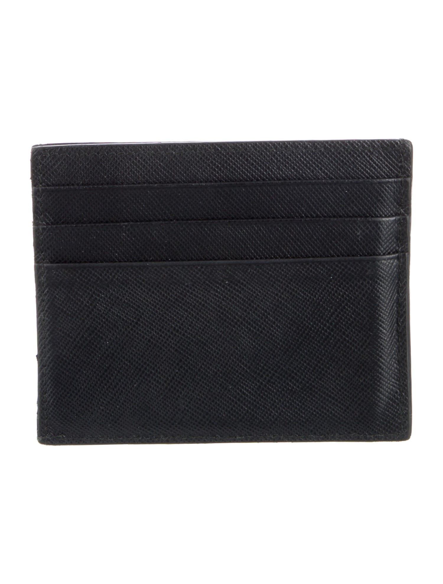 Prada Saffiano Cuir Leather Card Holder