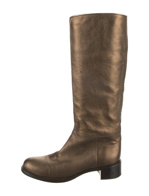 Prada Leather Riding Boots