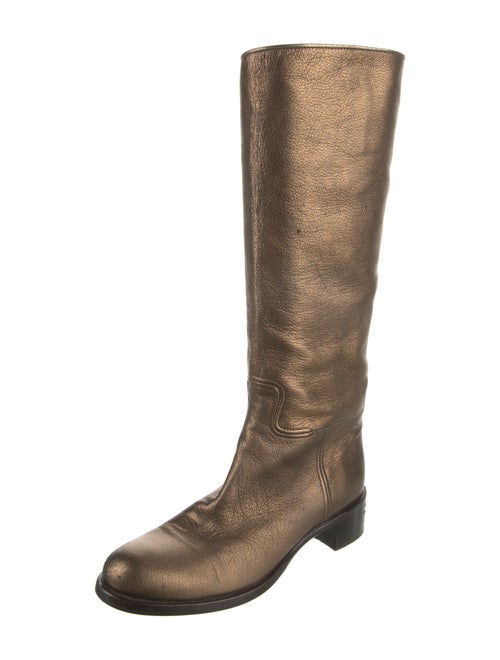 Prada Leather Riding Boots