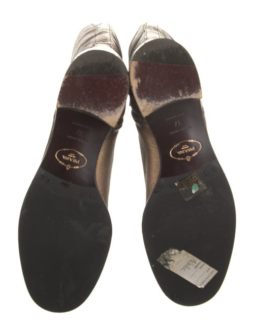 Prada Leather Riding Boots