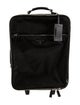 Prada Tessuto Saffiano-Trimmed Rolling Suitcase